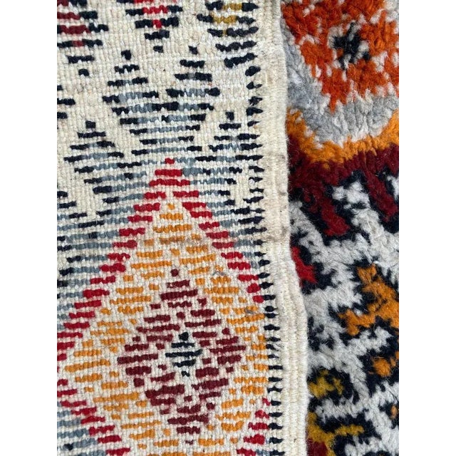 Moroccan Geometric Design Berbere Rug For Sale - Image 10 of 11