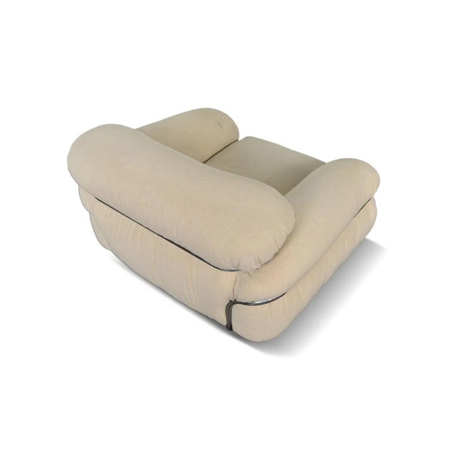 Cassina Mid 20th Century "Sesann" Lounge Chair by Gianfranco Frattini for Cassina For Sale - Image 4 of 11