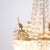 Antique Crystal Chandelier in Gilt Bronze with Louvre Style Decorations, 1890s For Sale - Image 4 of 12