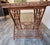 Late 20th Century Vintage Ralph Lauren Style Bamboo Butler Tray Table With Lyre Base For Sale - Image 5 of 17