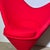 Verner Panton Heart Cone Chair in Red by Verner Panton, 1970s For Sale - Image 4 of 9