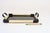 Glass Art Deco Cream and Black Woven Rubber Vanity/Serving Tray With Glass Surface For Sale - Image 7 of 15