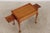 1980s Bench Made Hand Crafted Mahogany Tea Table For Sale - Image 5 of 14