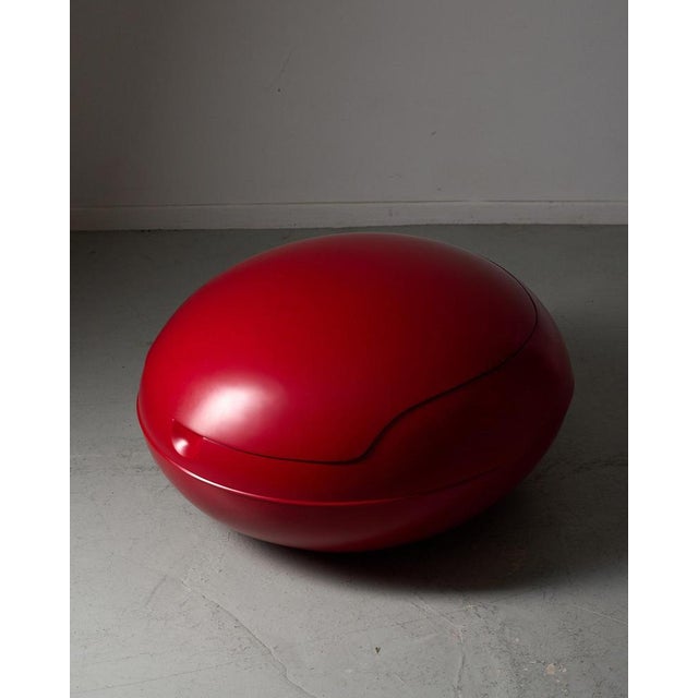 Red Garden Egg by Peter Ghyczy, 1970s For Sale - Image 3 of 9