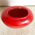 Contemporary Postmodern Red Ceramic Vase by Haeger For Sale - Image 3 of 9