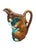 Majolica squirrel pitcher orchies, Circa 1890.