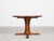 Mid-Century Modern Midcentury Danish Round Teak Dining Table with 2 Extensions 1960s - Central Leg attributed to Erling Torvits For Sale - Image 3 of 12