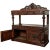 Antique Scottish Carved Oak Renaissance Revival Wine Server Buffet Sideboard For Sale - Image 12 of 12