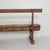 Pine Bench with Backrest, 1950s For Sale - Image 11 of 18