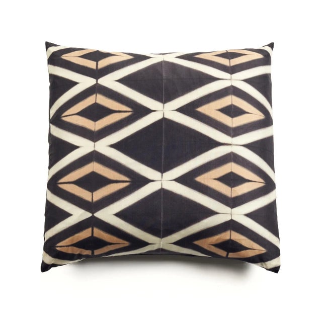 2020s Tisa Black Silk Pillow For Sale - Image 5 of 6