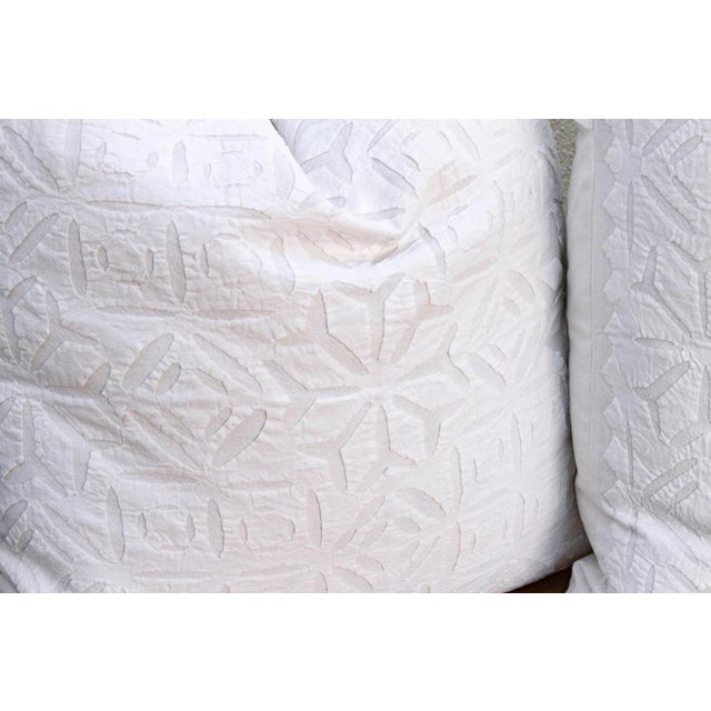 Spring Time, Pair of Appliqué Pillow Covers For Sale - Image 4 of 8