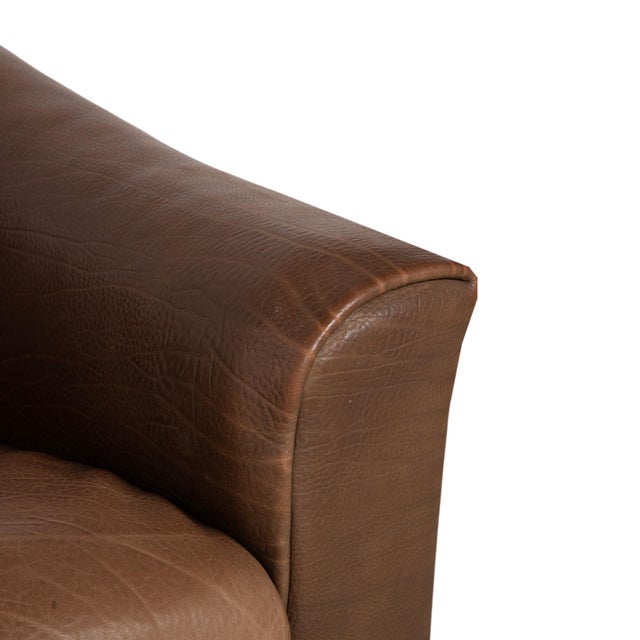 Vintage DS-47 Leather Two-Seater in Brown Cognac from de Sede For Sale - Image 5 of 17