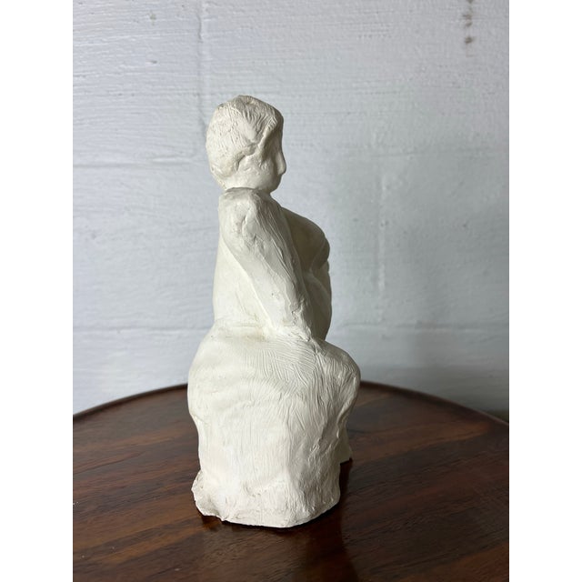 Contemporary Late 20th Century Post-Modern Contemporary Plaster Nude For Sale - Image 3 of 11