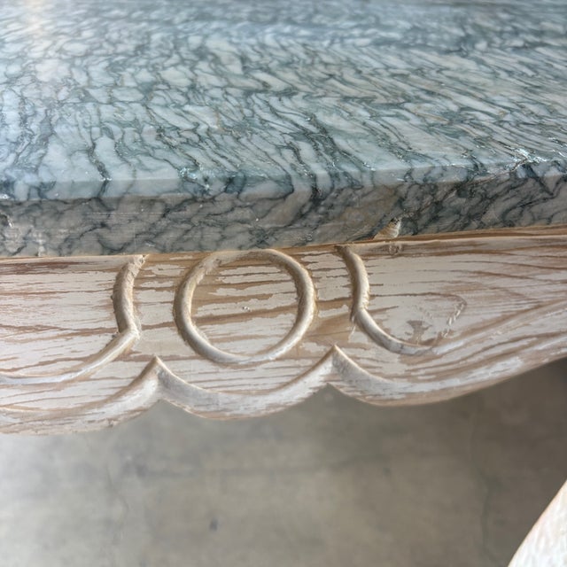 Wood 19th Century Louis XV Style French Console Table For Sale - Image 7 of 13