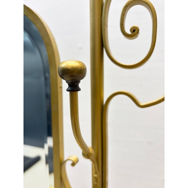 Cold-Forged Iron Wardrobe from G. Fluss, 1956 For Sale - Image 4 of 18
