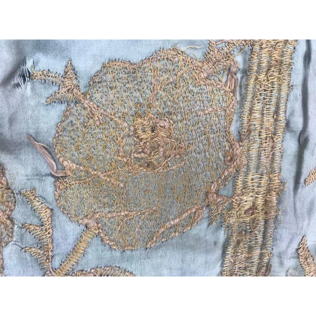 Antique Ottoman Silk and Metal Embroidery For Sale - Image 12 of 13