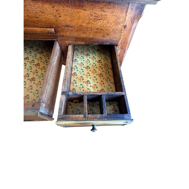 Extremely Rare 18th Century French Provincial ‘Table De Coiffeuse’ (Dressing Table). For Sale - Image 11 of 14