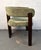 Mid-Century Modern Walnut Chair With Plush Green Upholstery For Sale - Image 4 of 13