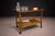 Mid-Century Modern Brazilian Modern Bar Cart With Adjustable Shelves in Hardwood, Peter Kraft, 1960s For Sale - Image 3 of 11