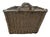 Farmhouse Rustic Primitive Farmhouse French Wicker Market Basket With Number Plate For Sale - Image 3 of 8
