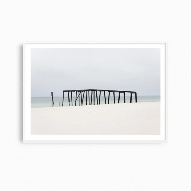 This minimalist coastal art print features neutral tones that make it suitable for many interiors – but as a large...
