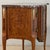 Cinnamon Antique French Louis XVI Marquetry Rouge Marble Top Commode For Sale - Image 8 of 18