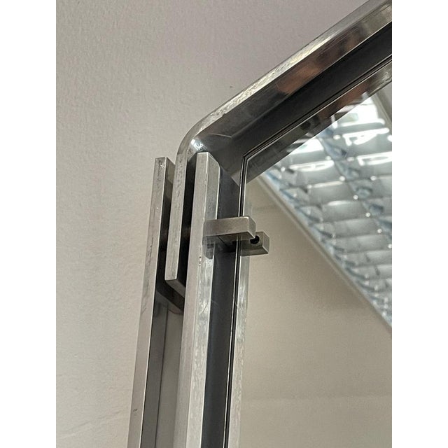 Hexagonal Aluminium Mirror, 1970s For Sale - Image 14 of 17