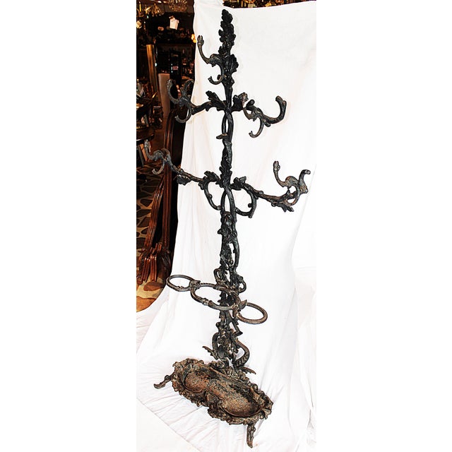 Antique Cast Iron Hall Tree Chairish