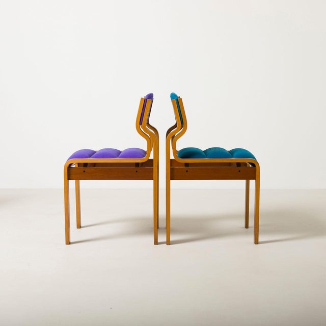 1970s Dining Chairs by Jan Bocan for Holesov, Czechoslovakia, 1970, Set of 4 For Sale - Image 5 of 15