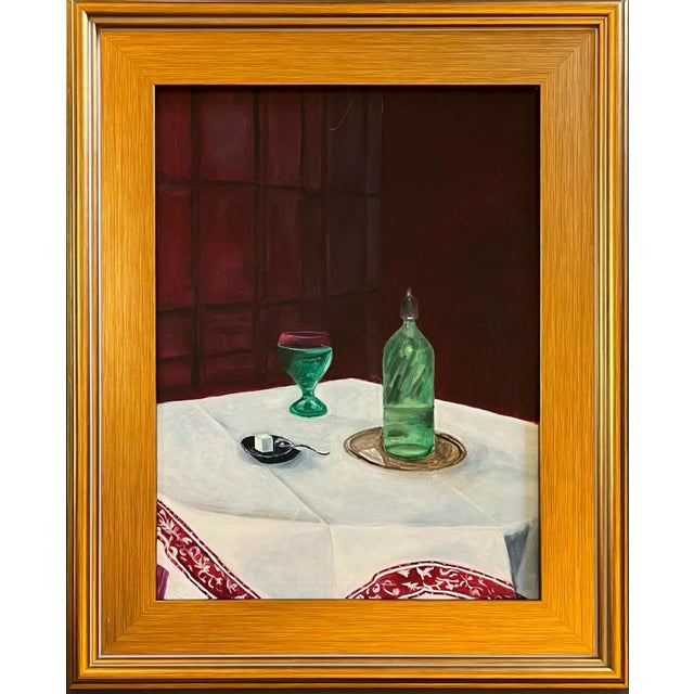 Realism Green Goddess by Satori Gregorakis For Sale - Image 3 of 3