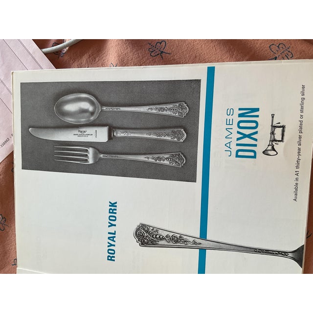 Silver 1980s Flatware Fish Set Royal York - 26 pcs For Sale - Image 8 of 11