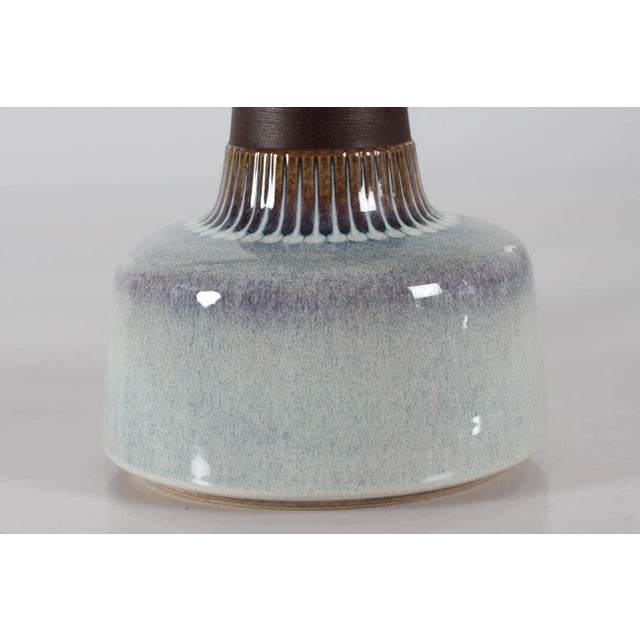Einar Johansen Large Mid-Century Danish Ceramic Table Lamp by Einar Johansen for Søholm, 1960s For Sale - Image 4 of 13