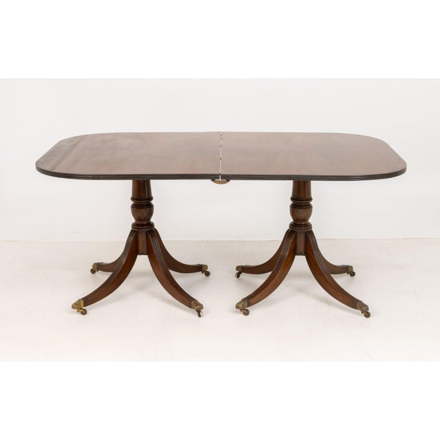 Regency Style Mahogany Extending Dining Table For Sale - Image 15 of 18