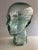 Vintage Green Glass Mannequin Head For Sale In New York - Image 6 of 7