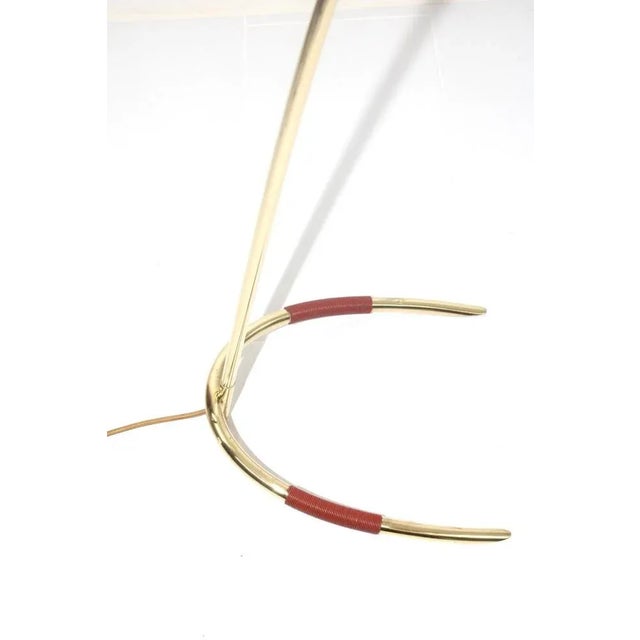 Metal Viennese Floor Lamp by Rupert Nikoll, 1950s For Sale - Image 7 of 13