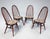 Vintage Oak Dining Chairs from Ercol, Set of 4 For Sale - Image 11 of 11