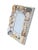White Vintage Coastal Regency Sea Shell Encrusted Picture Frame For Sale - Image 8 of 8