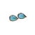 2010s Natural Topaz Stud Earrings 14k W Gold 12.50 Cts Certified For Sale - Image 5 of 10