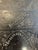 One of a Kind Drinks Side Table With Etched Marble Top & Iron For Sale - Image 10 of 12