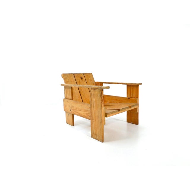 Crate Chair by Gerrit Rietveld For Sale - Image 8 of 18