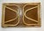 Tan Vintage Bamboo Rattan Breakfast in Bed Folding Serving Tray For Sale - Image 8 of 10