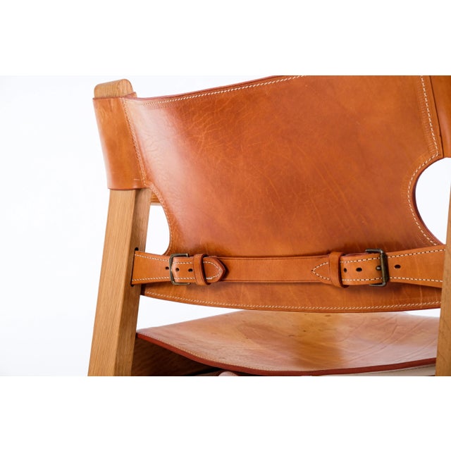 Set of Spanish Chairs attributed to Børge Mogensen, 1960s For Sale - Image 9 of 11