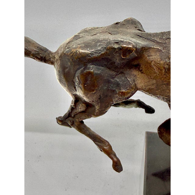 1950s Frank Eliscu Bronze of a Jumping Horse For Sale In Palm Springs - Image 6 of 17