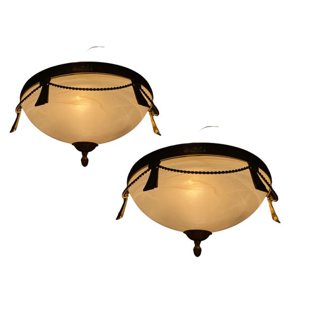 Italian murano glass brass sconces zonca voghera, set of 2 from the 1980s. excellent condition. height 24 cm. width 42 cm....