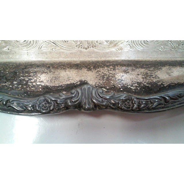 1950s Rogers Silverplate Coffee and Tea Service & Tray - 5 Pieces For Sale - Image 5 of 11
