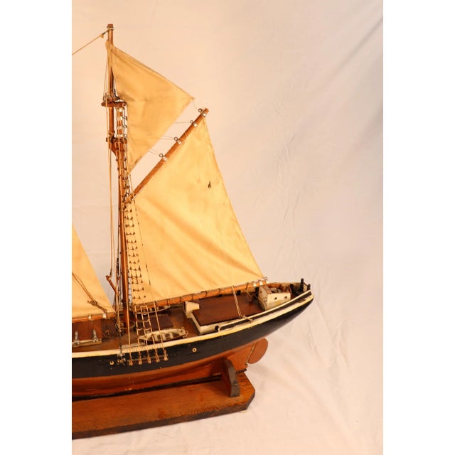 Hand Built Pond Yacht Model For Sale - Image 4 of 13