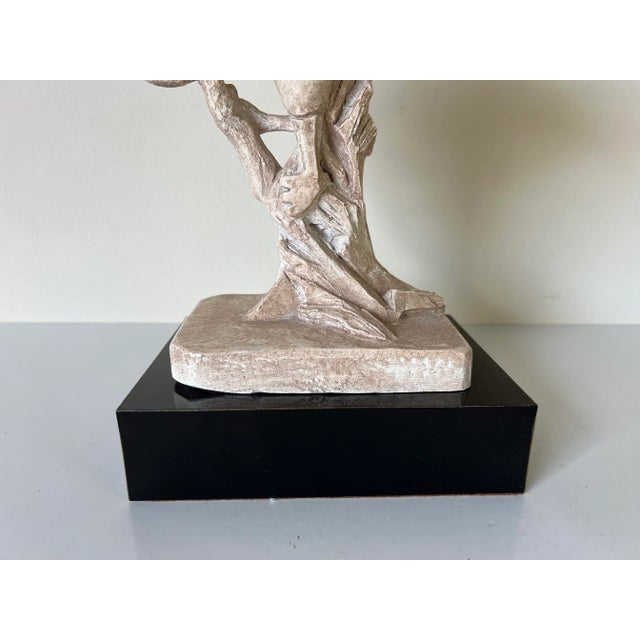 1980s 1980's Vintage Bird on a Perch Sculpture by Austin For Sale - Image 5 of 11