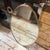 1950s Gio Ponti Style Mid-Century Modern Solid Brass Egg Shaped Wall Mirror For Sale - Image 6 of 13