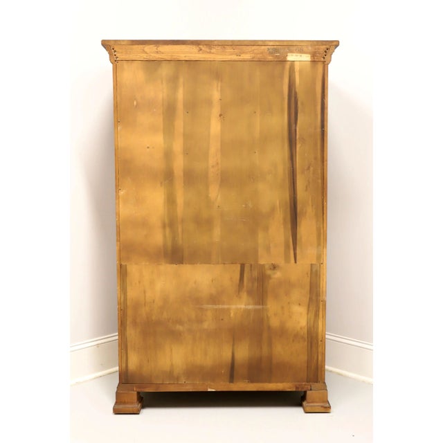 Tomlinson Tomlinson 1960's Walnut Hollywood Regency Gentleman's Chest For Sale - Image 4 of 12