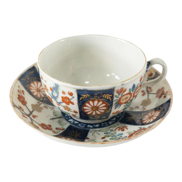 English Royal Worcester "Rich Queen" Teacup & Saucer For Sale
